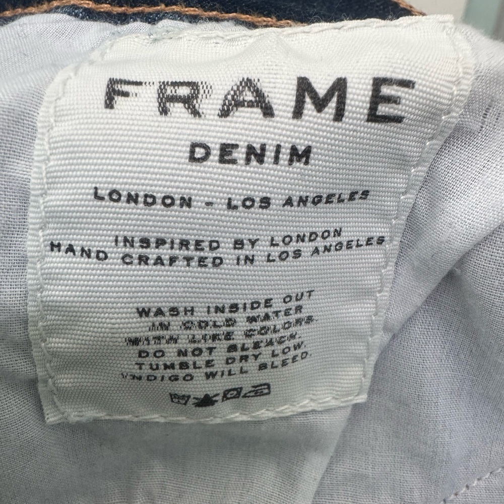 Frame Denim Le Skinny De Jeanne Jeans Size 26 - Picture 11 of 12